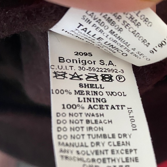 Tolosa Tupida Dark Brown Beret - Picture 4 of 5